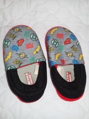 Kids Bedtime Justice League Slippers